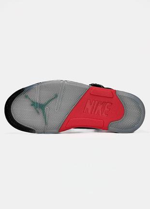 Nike air jordan 5 black/red(23) 9