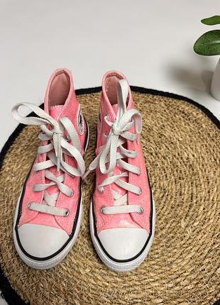 Високі кеди converse для дівчинки 2