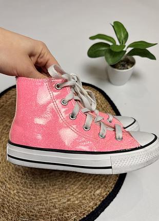 Високі кеди converse для дівчинки 3