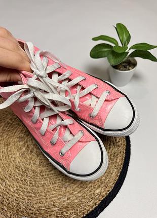 Високі кеди converse для дівчинки 4