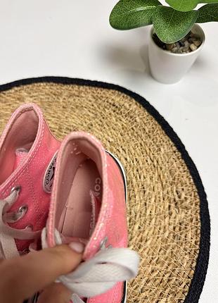 Високі кеди converse для дівчинки 7