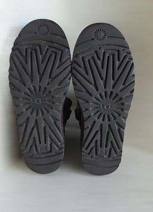 Замшевые ботинки ugg w classic unlined mini. 7