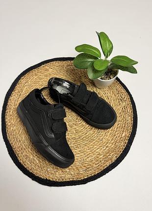 Чорні кеди vans для хлопчика 2