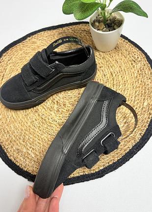 Чорні кеди vans для хлопчика 6