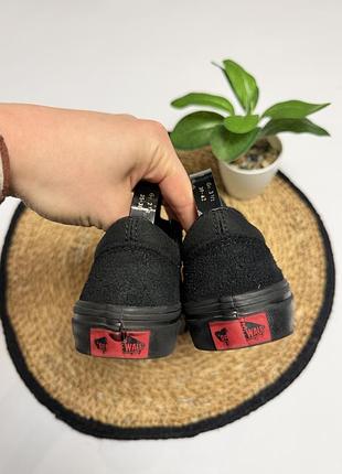Чорні кеди vans для хлопчика 7