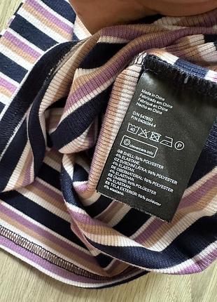 Платье полоска divided h&m 4