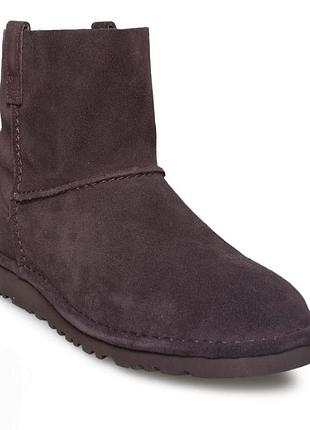 Замшевые ботинки ugg w classic unlined mini.
