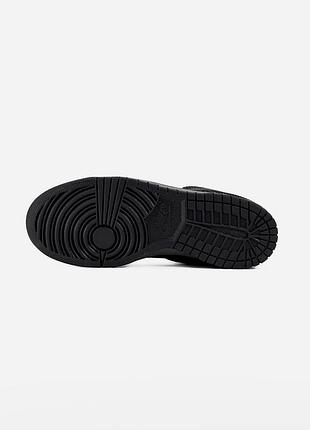 Nike dunk low “triple black corduroy” 5