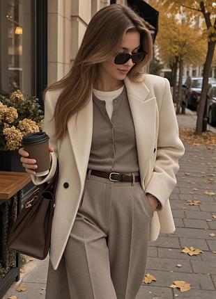 Жіночий кардиган zara бежевий(мокко)