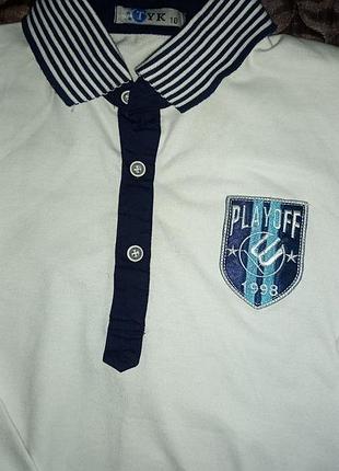 Классный реглан-поло tyk р.s-м 4
