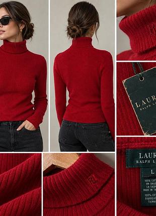 Светр жіночий ralph lauren червоний розмір l