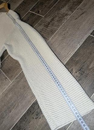 Массивный свитер шелк h&amp;m silk blend 7