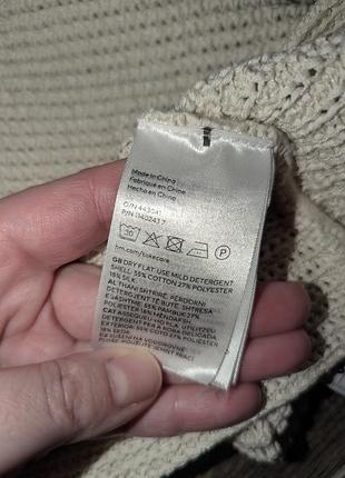 Массивный свитер шелк h&amp;m silk blend 6