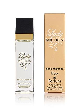 Духи женские paco rabanne lady million 40 мл парфюм рабан леди миллион