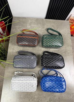 Сумка-месенджер унісекс goyard з монограмою, різні кольори