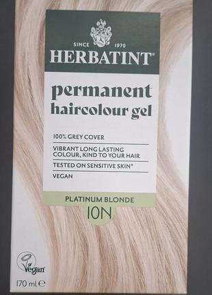 10n платиновый блонд, перманентная краска для волос 3