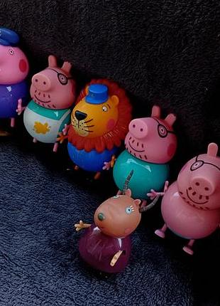Фигурки peppa pig 2