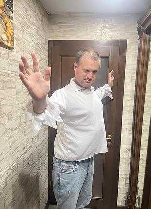 Сорочка до карнавального костюму підійде до великої кількості образів пірат граф дракула принц король і т.д. 2