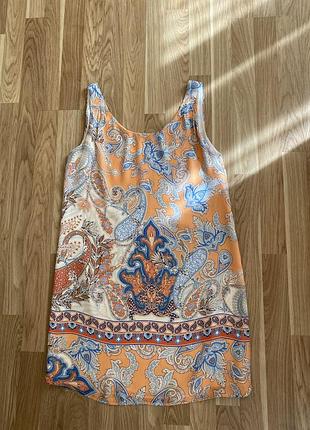 Сукня massimo dutti 100% шовк тутового шовкопряда