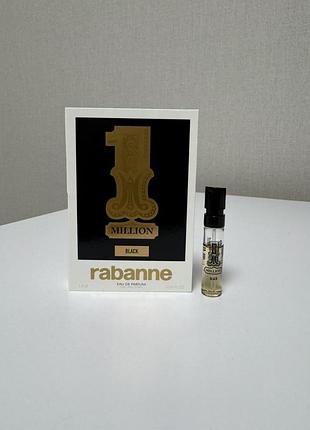Оригінальний зразок аромату paco rabanne 1 million black