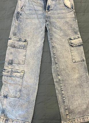 Джинси карго h&m 2