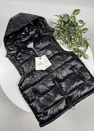 Жилетка чоловіча moncler чорна