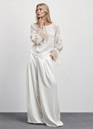Блуза-вишиванка ermanno scervino 6