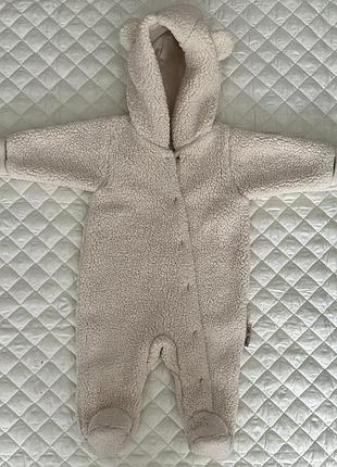 Комбінезон унісекс little angel бежевий 68 розміру