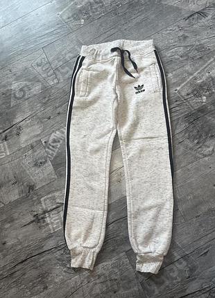 Спортивні штани чоловічі adidas сірі