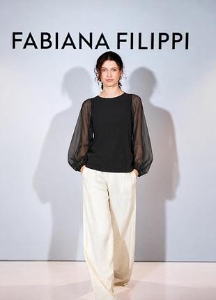 Жіночий пуловер fabiana filippi чорний