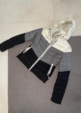 Superdry спортивна спортивная дутик дутік курточка приталена приталенная куртка синтепонова синтепоновая з капюшоном капішоном