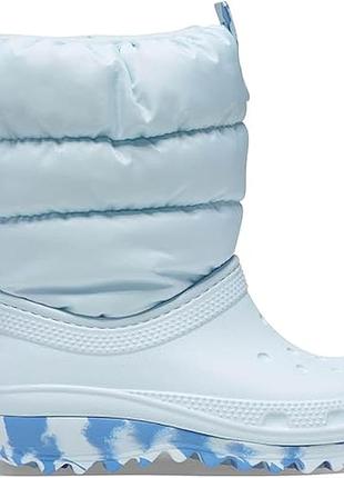 Crocs neo puff boot утепленные сапоги снегоходы 3