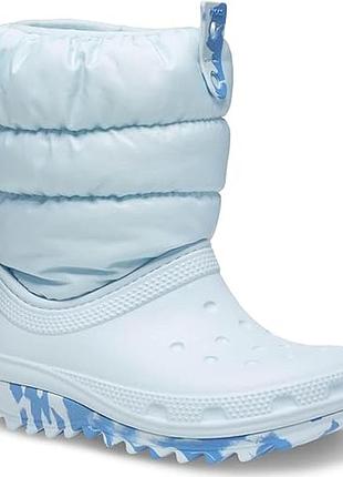 Crocs neo puff boot утепленные сапоги снегоходы 2