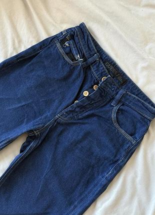 Джинсы guess темно синие, идеальное состояние
