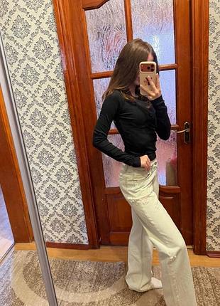 Жіночі джинси zara wide leg