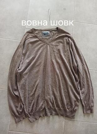 Роскошный джемпер с шелком