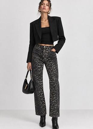 Актуальні трендові джинси slim wide leg onado uk 12 l 40🔥🔥🔥