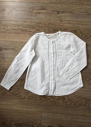 Сорочка для дівчинки zara біла на 11-12 років