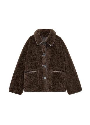 Куртка дублянка двостороння zara 6