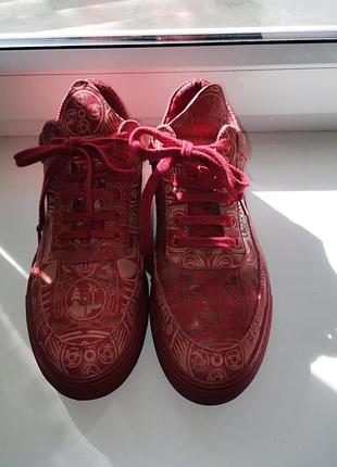 Кожаные кроссовки filling pieces