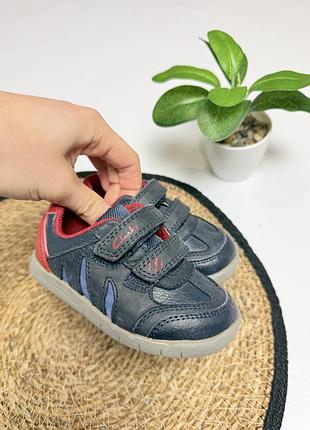 Шкіряні кеди clarks для хлопчика 2