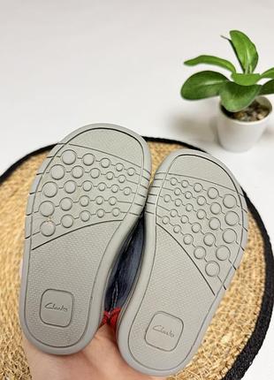 Шкіряні кеди clarks для хлопчика 7