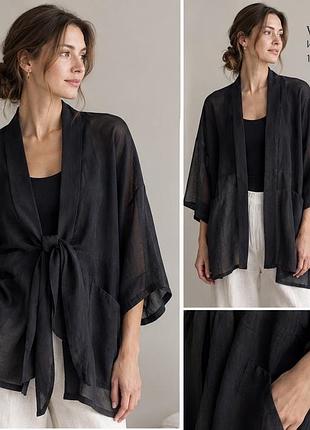 Итальянский кардиган-кимоно wendy trendy 100% хлопок | s–xxl