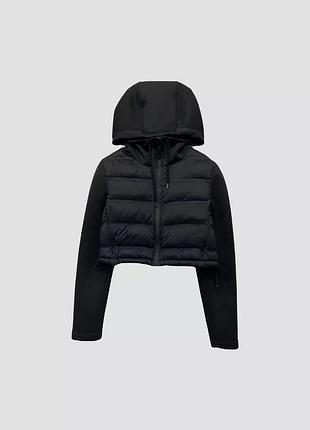 Трендова вкорочена куртка zara 2