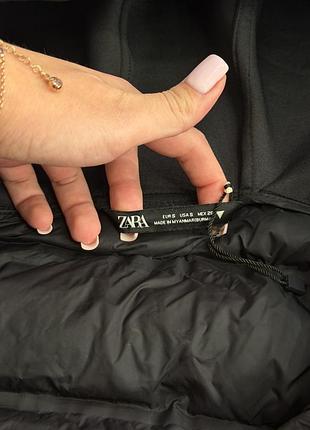 Трендова вкорочена куртка zara 7