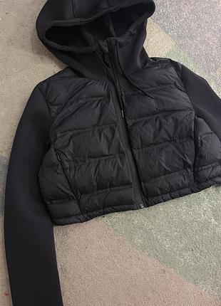 Трендова вкорочена куртка zara 5