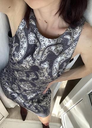 Сукня футляр срібна h&m 5