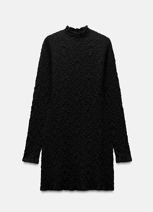 Теплое платье zara 3