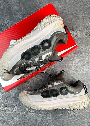 Кросівки чоловічі nike acg mountain fly 2 сірі/бежеві