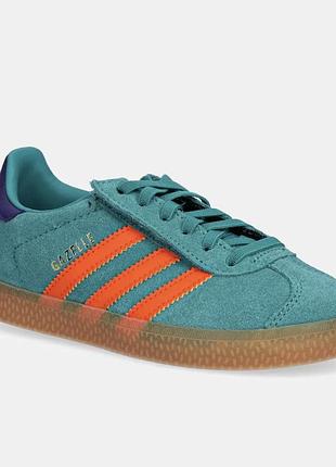 Дитячі замшеві кросівки adidas originals gazelle розмір 31